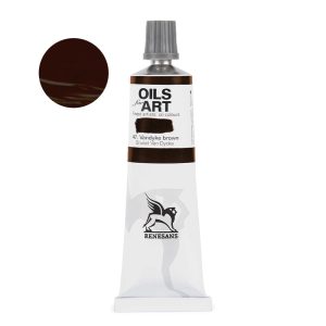 Olajfesték - Renesans Oils for Art - 60ml - Van Dyck Brown - 47