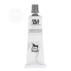   Oil Paint - Renesans Oils for Art - 60ml - Highlighting Titanium White - 51