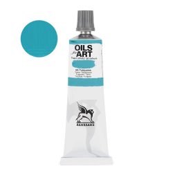 Oil Paint - Renesans Oils for Art - 60ml - Turquoise - 64