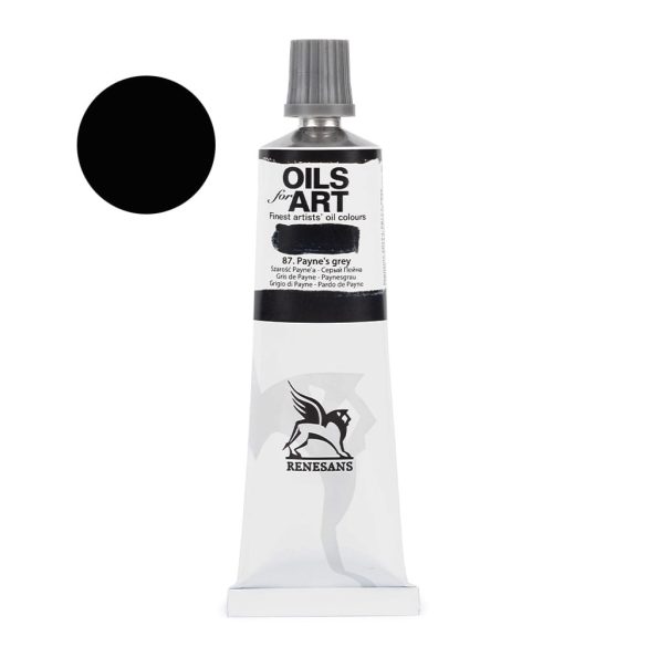 Olajfesték - Renesans Oils for Art - 60ml - Payne's Grey - 87