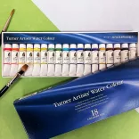 Akvarellfesték készlet - Turner Artists' Watercolour - 18x5ml