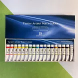 Akvarellfesték készlet - Turner Artists' Watercolour - 18x5ml
