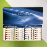 Akvarellfesték készlet - Turner Artists' Watercolour - 24x5ml