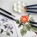 Akvarell ecsettoll - SAI Japanese Traditional - ecsetvégű tustoll - Black