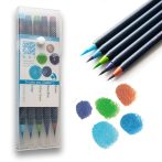   Ecsetfilc készlet - SAI Coloring Brush Pen 5 - ecsetvégű tustoll -Summer