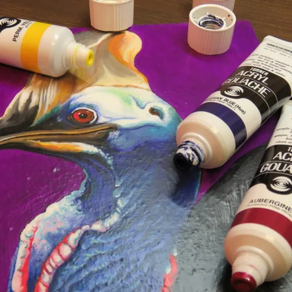 Akrilfesték - Turner Acryl Gouache 20ml -  Blue Compose