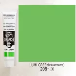Akrilfesték Luminescent - Turner Acryl Gouache Világító Színek 20ml - Lumi Green