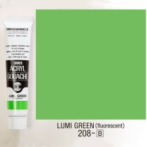   Akrilfesték Luminescent - Turner Acryl Gouache Világító Színek 20ml - Lumi Green