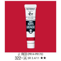   Japanesque Acryl Gouache 20ml - Traditional japan colours - Red