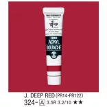 Japanesque Akrilfesték - Turner Acryl Gouache 20ml - Eredeti japán színek - Deep Red