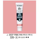 Japanesque Akrilfesték - Turner Acryl Gouache 20ml - Eredeti japán színek -  Deep Pink