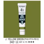 Japanesque Akrilfesték - Turner Acryl Gouache 20ml - Eredeti japán színek -   Yellow Green