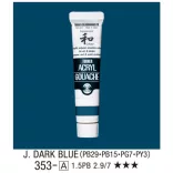 Japanesque Akrilfesték - Turner Acryl Gouache 20ml - Eredeti japán színek -  Dark Blue