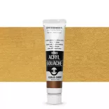 Akrilfesték Metál színek - Turner Acryl Gouache Nemesfém Színek 20ml - Gold Deep