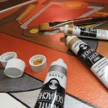 Akrilfesték Metál színek - Turner Acryl Gouache Nemesfém Színek 20ml - Silver