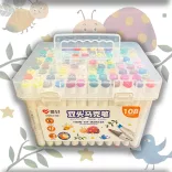 Filckészlet - Twin Type Alcohol-Based Ink Double Tip Art Marker Set - 108pcs