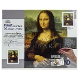 Kifestő készlet vászonra, akrilfestékkel, ecsettel, felnőtteknek - 23x31 cm - Mona Lisa