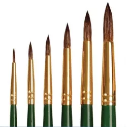   Ecset, természetes szőrű - Royal & Langnickel School Paintbrush, Round, Natural Hair - 1 (and other sizes)