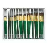 Iskolai ecset, kerek, természetes szőrű - Royal, 10-es méret