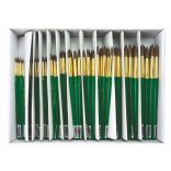 Iskolai ecset, kerek, természetes szőrű - Royal, 12-es méret