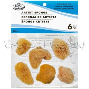 Festő Szivacsok - Royal Small Silk Sponge - 6db-os készlet