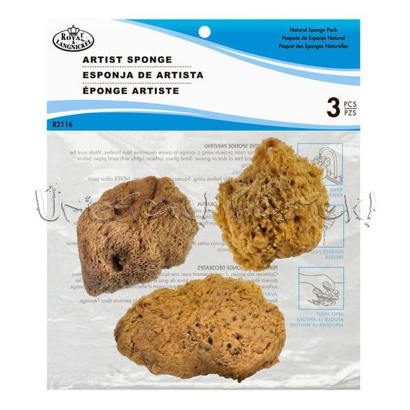 Festő Szivacsok - Royal Large Wool Sponge - 3db-os készlet