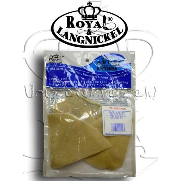 Festő Szivacsok - Royal ELEPHANT Ear Sponge - elefántfül szivacskészlet 3 db-os készlet