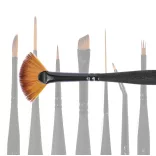 Brush - Mini Majestic Fan Brush-Size 12/0