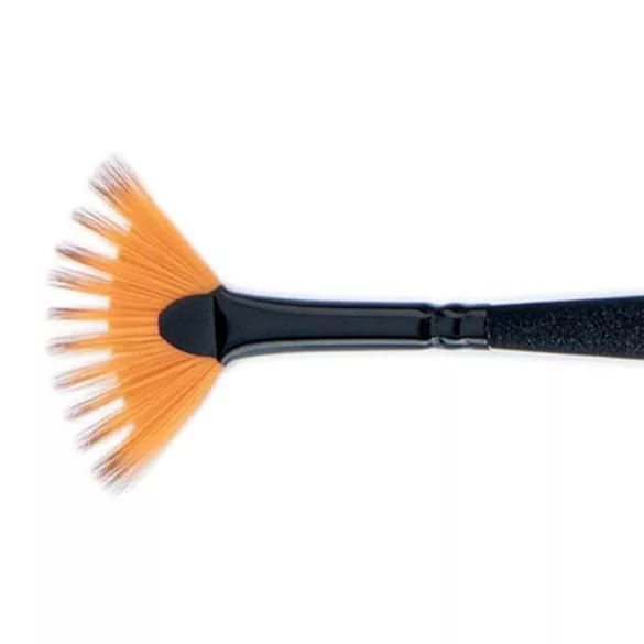 Brush - Mini Majestic Fan Wisp Brush-Size 10/0