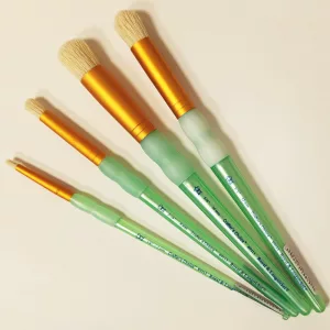 Royal & Langnickel Soft-Grip White Bristle Dome Stencil Paintbrush, Natural Hair - 3/8