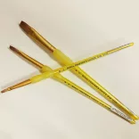 Royal & Langnickel Soft-Grip Crafter's Choice Flat Sabel Paintbrush, Natural Hair (0)