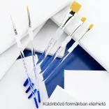 Royal & Langnickel Soft-Grip Golden Taklon Flat Brush (1/4)