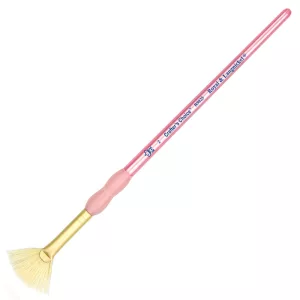 Royal & Langnickel Soft-Grip White Bristle Fan Paintbrush, Natural Hair - 4
