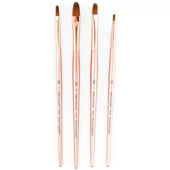 Royal & Langnickel Pro "106" Crafter's Choice Brush - Filbert - Set - 4pcs