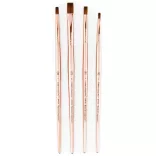Royal & Langnickel Pro "106" Crafter's Choice Brush Selection Set - 4pcs
