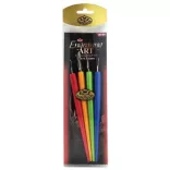 Karctű, karc szerszám készlet - 4 db-os