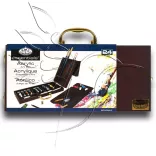 Acrylic Basic Paint Kit with Table Box Easel