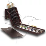 Acrylic Basic Paint Kit with Table Box Easel