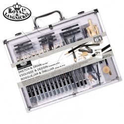 Acrylic Basic Paint Kit with Table Box Easel