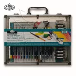 Festő- és rajzkészlet - Royal & Langnickel Essentials Mixed Media Art Set 63pcs