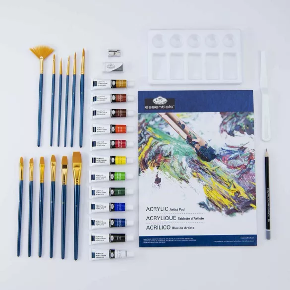 Royal & Langnickel Essentials Acrylic Art Set 31pcs