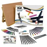 Royal & Langnickel Learn to Sketch & Draw Set 58pc