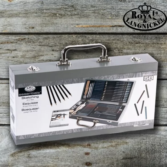 Royal & Langnickel Essentials Sketch Art Set – Grundausstattung Für Skizzen & Zeichnungen