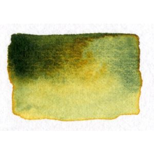 Akvarellfesték, egész szilke - Roman Szmal Aquarius Watercolour Paint Full Pan 3,2ml - Avarzöld / Autumn Green 363