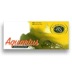 Akvarell kezdő készlet, szilkés - 5 színű - Roman Szmal Aquarius