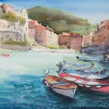 Akvarellfesték készlet Adam Papke válogatás - Roman Szmal  Szilkés Akvarell festék 12db