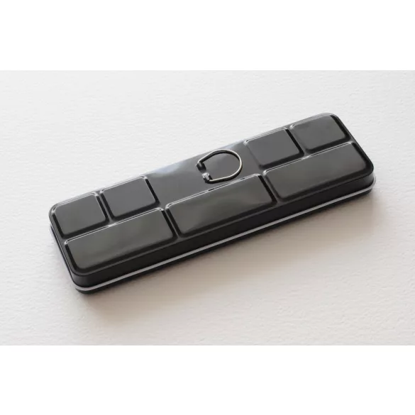 Akvarell szilketartó fémből - 24 félszilke vagy 12 egész szilke részére