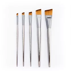  Művészecset készlet "ZEN 5" ecsetkészlet - Ferdére vágott ecsetek