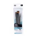 Foam Brush with wooden handle
