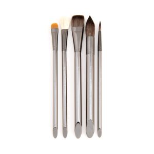 Ecsetkészlet - Royal & Langnickel ZEN Watercolor Brush Set '832 5pcs ecsettartóban